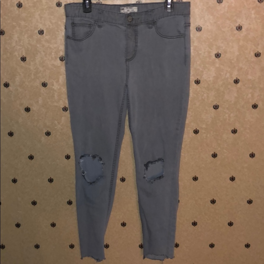 Free People Stretch skinny Distressed Jeans